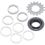 Point S Point Single Speed Ritzel / Distanzring-Set 17 Zähne