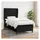vidaXL Boxspringbett 100 x 200 cm Schwarz