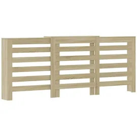 vidaXL Heizkörperverkleidung Sonoma-Eiche 205x21,5x83,5 cm
