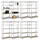 Juskys Lagerregal Metall 180 x 90 x 40 cm Silber