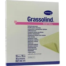Bios Medical Services GmbH Salbenkompressen 10 x 10 cm 10 St.