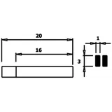 WETEC ECO Flachzange 3,0 mm