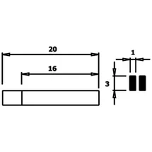 WETEC ECO Flachzange 3,0 mm