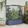 vidaXL Hochbeet mit Rankgitter und Dach 164 x 40 x 142 cm Grau