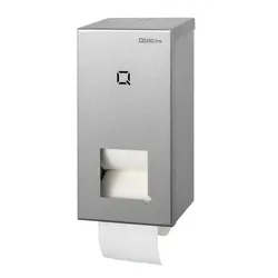 Qbic-line 2-Rollenspender Systemrollen Edelstahl - Artikel 7210