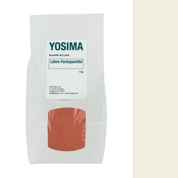CLAYTEC YOSIMA Lehm-Farbspachtel Lilien-Weiss - 1 kg Beutel