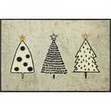 Wash+Dry Silent Night 50 x 75 cm Mehrfarbig
