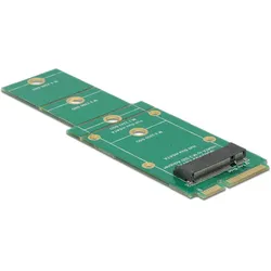 Delock Adapter M.2 NGFF > mSATA - Speicher-Controller