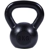 GORILLA SPORTS® Kettlebell - 2 bis 32 kg Gewichte, Einzeln/Set, Gusseisen, Bodenschonend, Silber oder Schwarz - Kugelhantel, Schwunghantel, Kugelgewicht, Rundgewicht, Krafttraining
