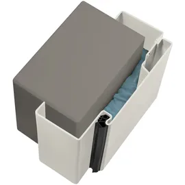 Hörmann Mauerwerkzarge Ständerwerkzarge 75 x 200 cm Links/Rechts lichtgrau