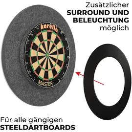 KARELLA Schallschutz Ultimo Ø69 cm für Steeldartboards