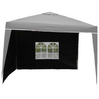 Lex Linder Seitenteile Pavillon 2Stück 3x2m wasserabweisend 1xFenster Gartenzelt