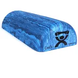 Cando EVA Schaumstoffrolle halbrund (feuchtigkeits- und bakterienabweisend), Trainingsrolle - Pilates, Physio, Yoga, Fitness, 31 x 15 x 10 cm