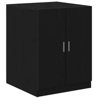 VidaXL Waschmaschinen-Schrank Schwarze Eiche 70,5x71,5x91,5 cm Holzwerkstoff