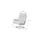 Stressless Relaxsessel Leder 82 x 112 x 78 cm Braun mit Hocker