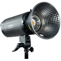 Walimex pro Campaigner 400 HS Studioblitz mit integriertem 2,4 GHz Empfänger, Blitzgerät 400 Ws mit Reflektor, Fotoblitz mit schneller Abbrennzeit, LED-Einstelllicht und Bedienpanel