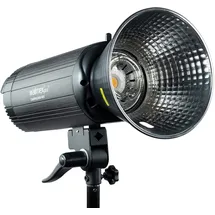 Walimex pro Campaigner 400 HS Studioblitz mit integriertem 2,4 GHz Empfänger, Blitzgerät 400 Ws mit Reflektor, Fotoblitz mit schneller Abbrennzeit, LED-Einstelllicht und Bedienpanel