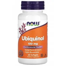 NOW Foods Ubiquinol 100 mg Softgels 60 St.