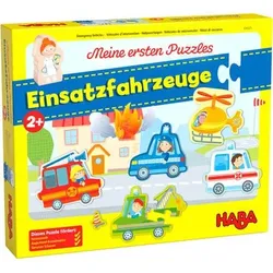 HABA 306525 Meine ersten Puzzles – Einsatzfahrzeuge