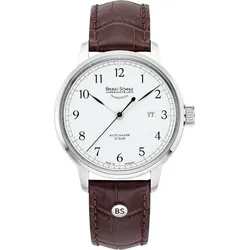 Bruno Söhnle Hamburg Automatik Big 17-12203-221 - dunkelbraun - 43mm