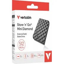 Verbatim Mini Diamond 512 GB USB 3.2 Schwarz 32024