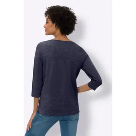Classic Basics Sieh an! 3/4-Arm-Shirt in marine-terra | Gr.: 50