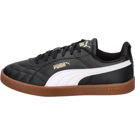 Puma Club II Indoor Kinder Schwarz/Weiß 37