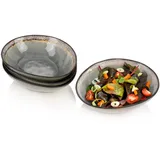 sänger Salatschalen Set Capri Grau 4-tlg.