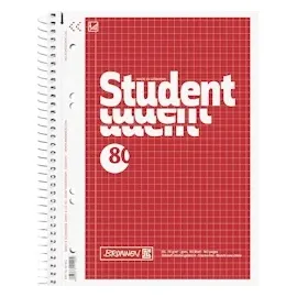 Brunnen Collegeblock A5 Innenrand, 1 Block