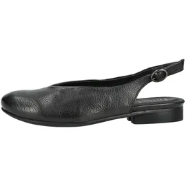 THINK! Damen, GUAD2 chromfrei gegerbte nachhaltige Halbschuhe, schwarz | Gr.: 37