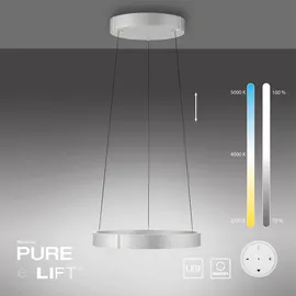 neuhaus pure E-Clipse 2xLED-Board 50 cm rund aluminium