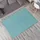 TT Home Krabbelmatte Babyzimmer Teppich Spielmatte Kinder Unifarben Rutschfest Flauschig, Farbe: Blau, Größe:200x280 cm
