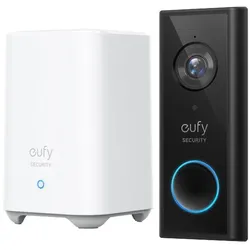 Eufy Video Doorbell 2K Türklingel mit 2-Weg Stimmenkomm. & Bewegungserkennung