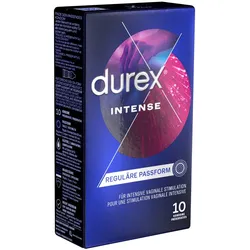 «Intense» Markenkondome für einen gemeinsamen Höhepunkt (10 Kondome) 10 St