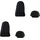 Esprit Füßlinge Solid Low 2-Paar Schwarz 35-38