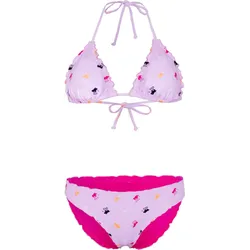 Bikini mit Allover-Muster hellrosa DE 38 / FR 40