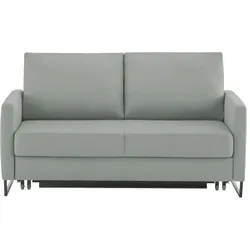 Schlafsofa aus Flachgewebe Fürth ¦ grau ¦ Maße (cm): B: 160 H: 90 T: 95