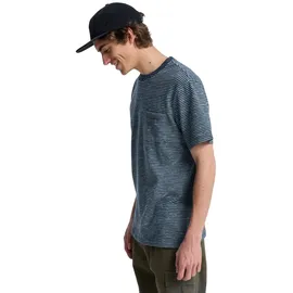 QUIKSILVER Lopaz Striped Pocket T-Shirt blau gestreift, blau, Frühjahr/Sommer 2026