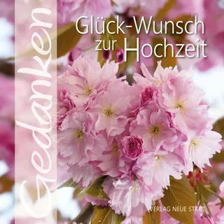 Neue Stadt Glück-Wunsch zur Hochzeit