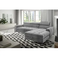 Fun Möbel Ecksofa Schlafsofa Sofa AGNESA XS Stoff Salvador