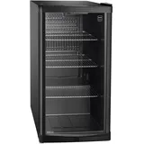 METRO PROFESSIONAL Getränkekühlschrank GPC2088, 43 x 49 x 83 cm, 88 L, schwarz
