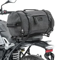 Hecktasche Vintage 25L passend für Kawasaki VN 900 Classic / Custom grau Craftride