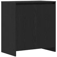 VidaXL Sideboard Schwarz Eichen-Optik 70x41x75 cm Holzwerkstoff