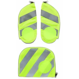 ergobag Fluo-Zip Set mit Reflektorstreifen Gelb