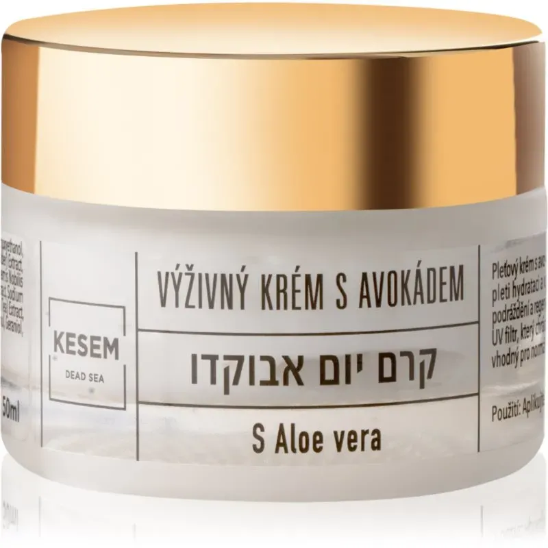 KESEM Nourishing Cream with Avocado and Aloe Vera nährende Gesichtscreme 50 ml
