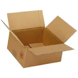 NESTLER Wellpapp-Faltkartons 2-wellig braun 31,3 x 21,3 x 17,8 cm Außenmaß, 20 St.