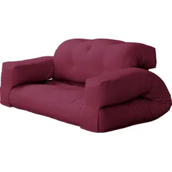 Schlafsofa KARUP DESIGN "Hippo", bunt (bordeauxrot), B:140cm, Sofas