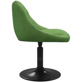 vidaXL Esszimmerstuhl Hellgrün Samt