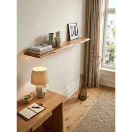 KADIMA DESIGN Wandregal 120 x 4 x 26 cm Beige