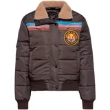 Queen Kerosin Winterjacke, Nature's Calling in braun | Gr.: 3XL